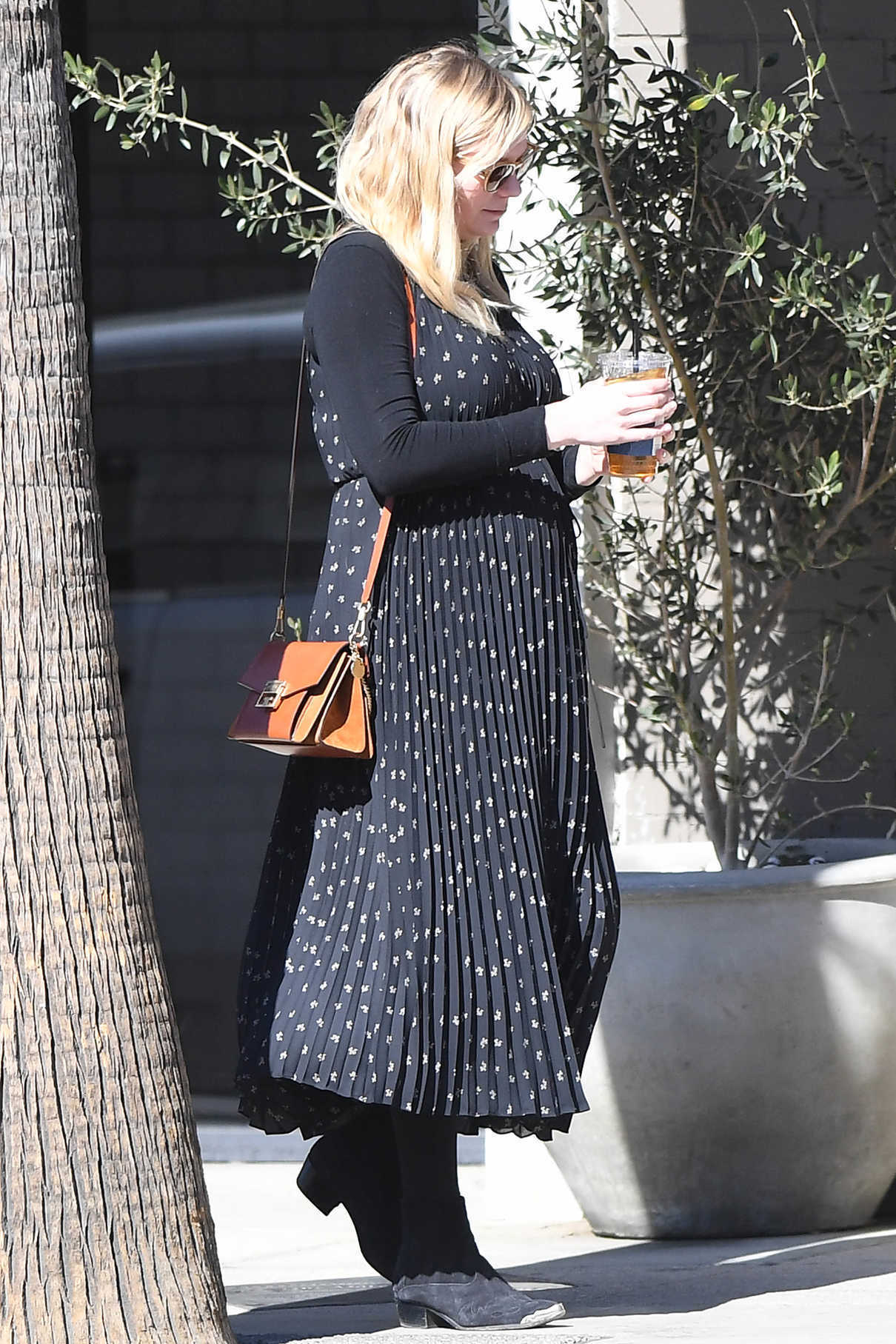 Kirsten Dunst Leaves the McConnell's Fine Ice Cream Shop with a Friend in Studio City 02/24/2018-4