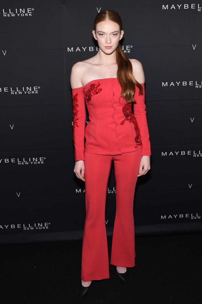 Larsen Thompson at the Maybelline New York x V Magazine Party During New York Fashion Week 02/11/2018-1