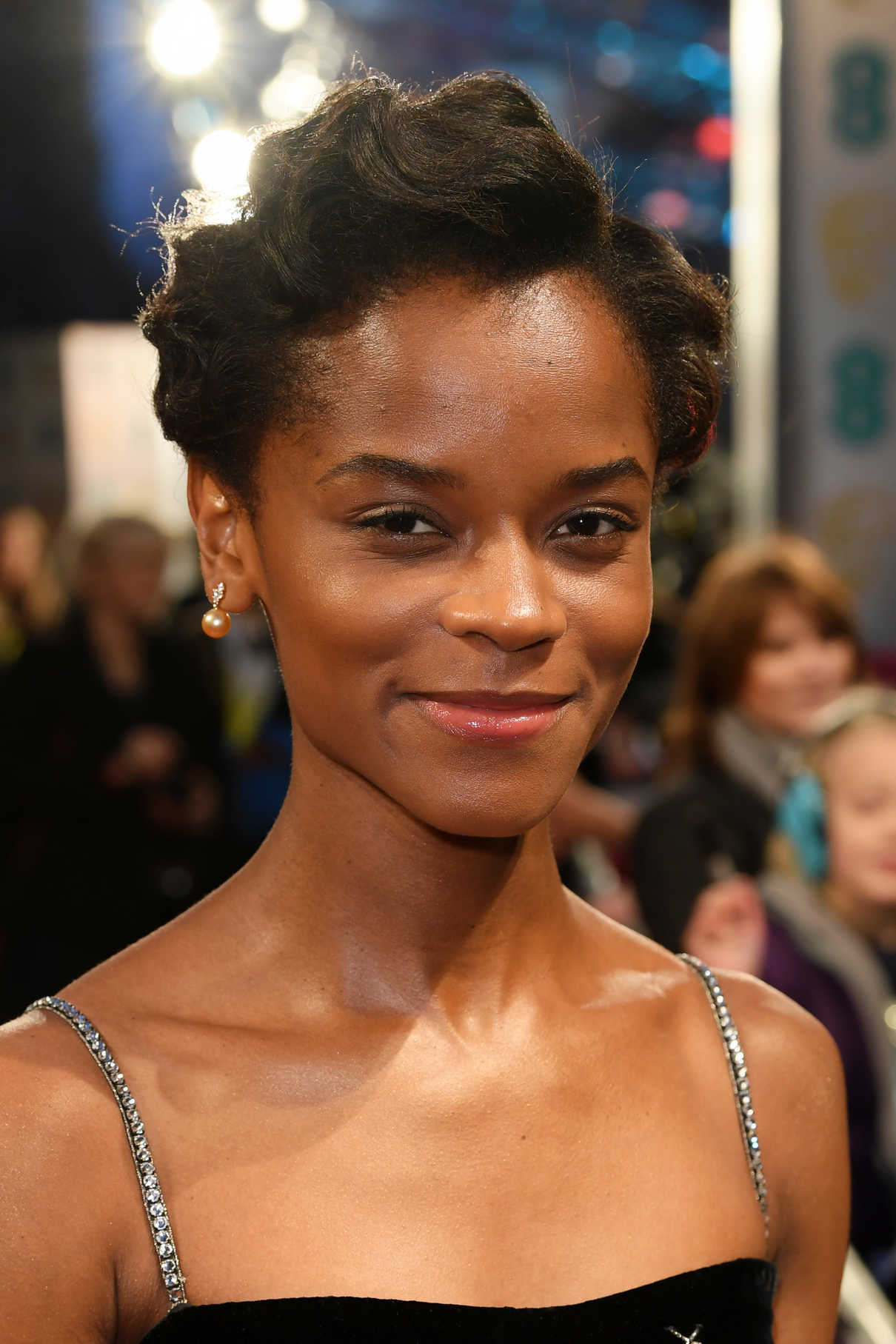 Letitia Wright at the 71st British Academy Film Awards at Royal Albert Hall in London 02/18/2018-5