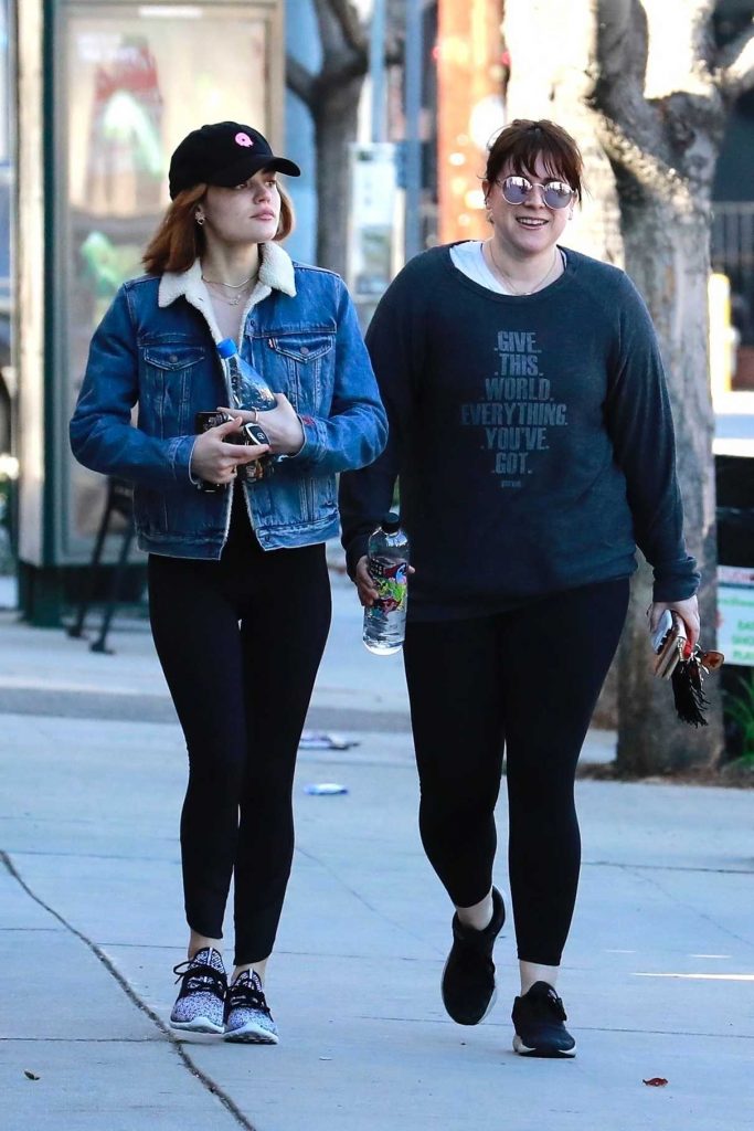 Lucy Hale Hits the Gym in Studio City 02/18/2018-1