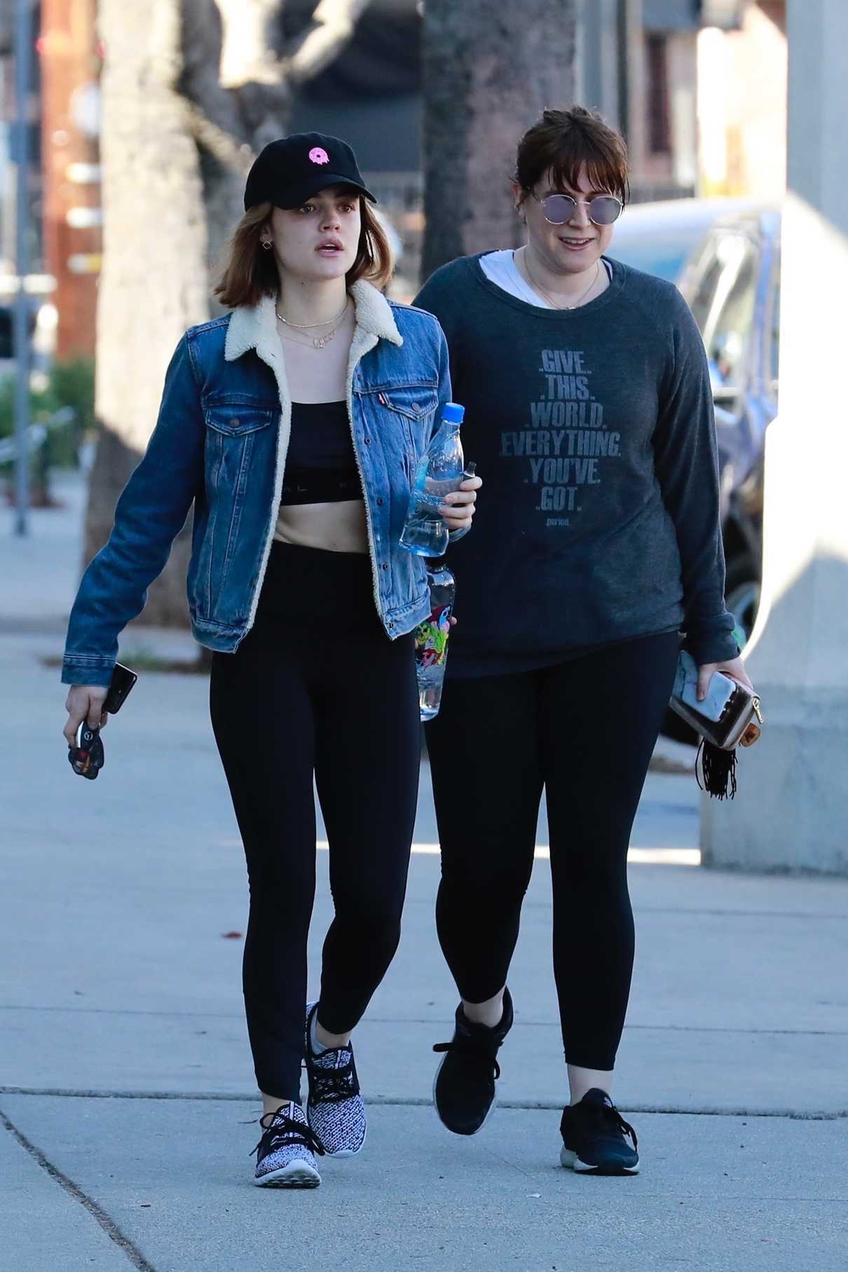 Lucy Hale Hits the Gym in Studio City 02/18/2018-2