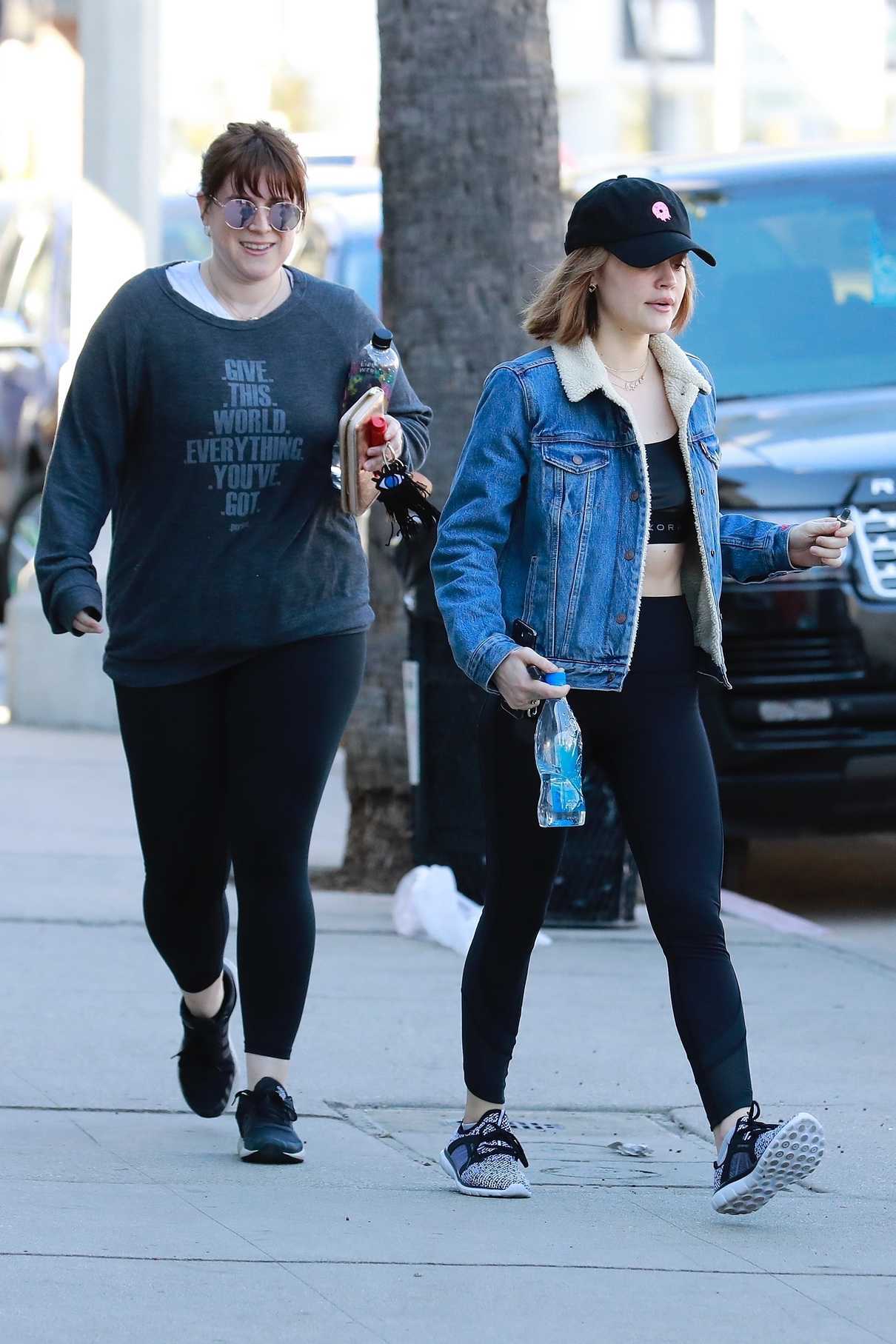 Lucy Hale Hits the Gym in Studio City 02/18/2018-3