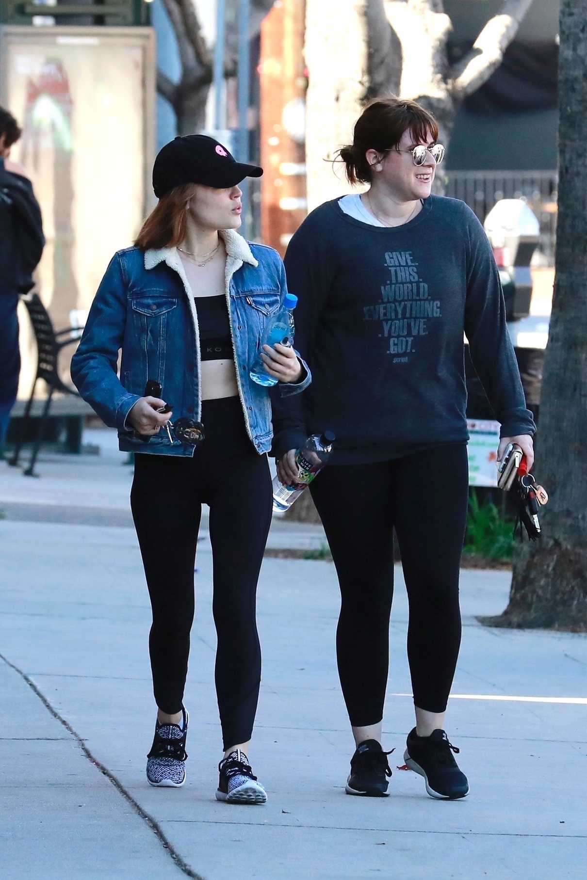 Lucy Hale Hits the Gym in Studio City 02/18/2018-5