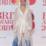 Mabel McVey Attends the 2018 Brit Awards at the O2 Arena in London 02/21/2018