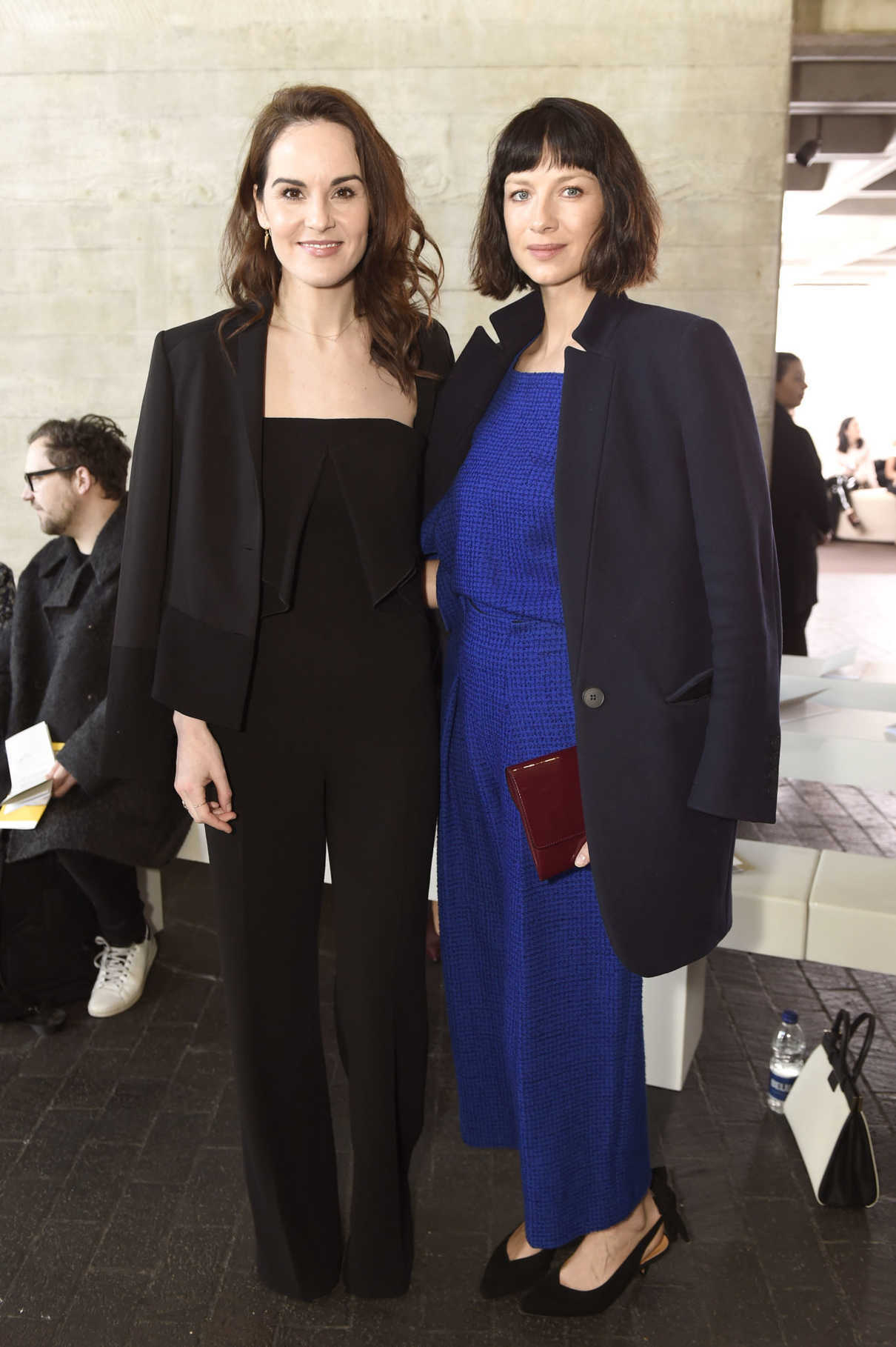 Michelle Dockery Attends the Roland Mouret Show During London Fashion Week in London 02/17/2018-3