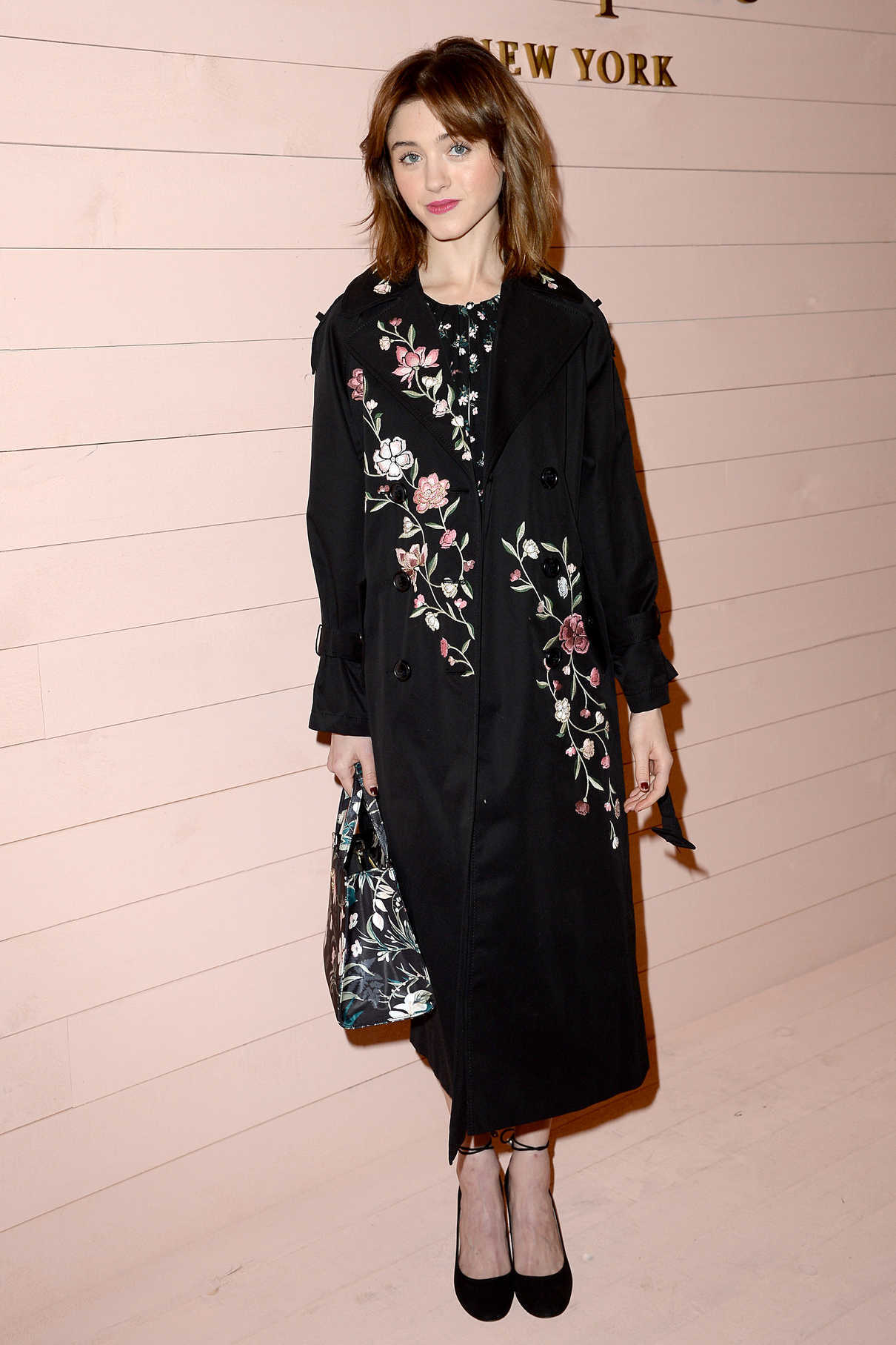 Natalia Dyer at the Kate Spade Presentation During New York Fashion Week in New York City 02/09/2018-2
