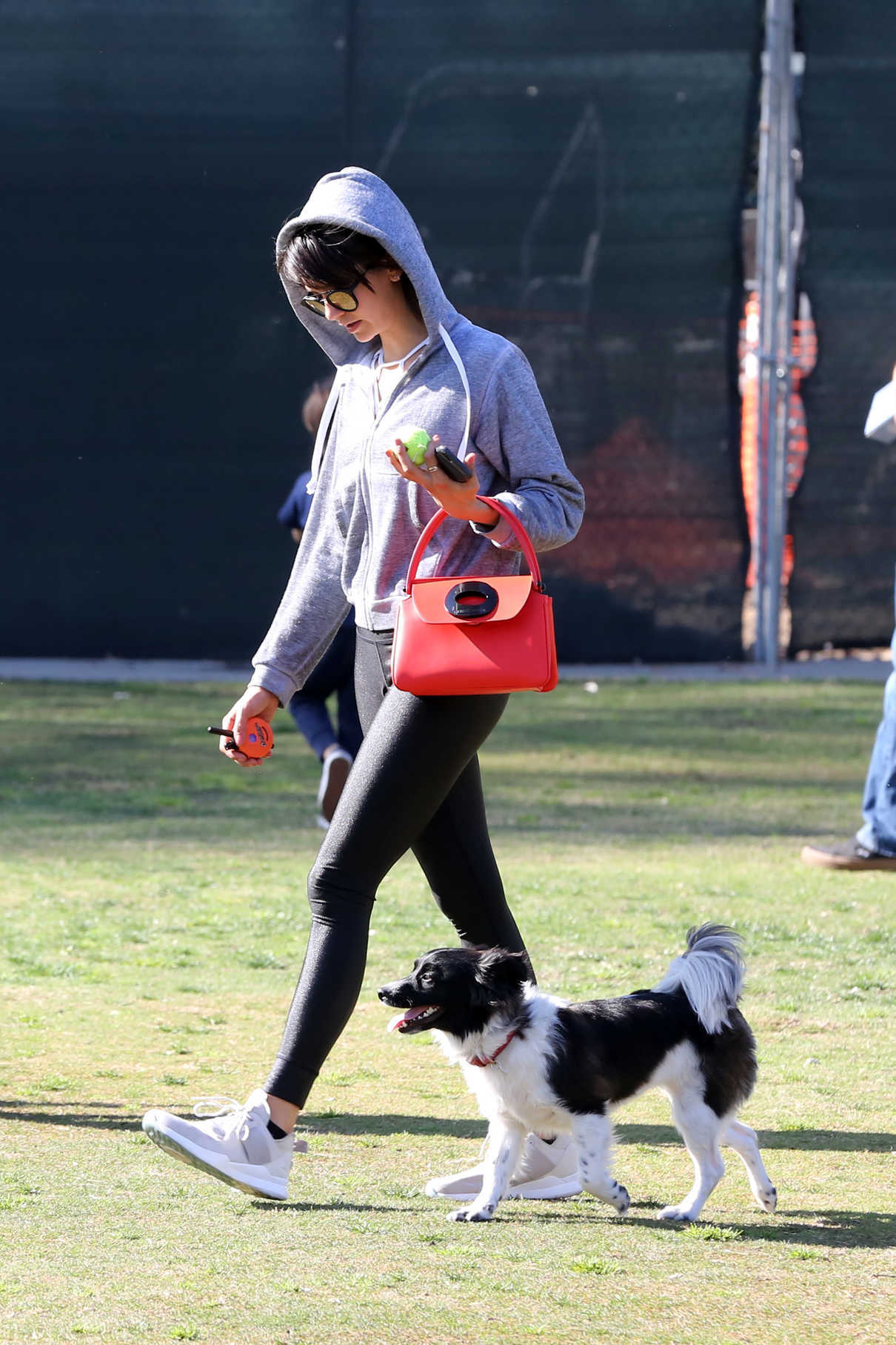 Nina Dobrev Was Spotted at the Dog Park with a Friend in LA 02/03/2018-3