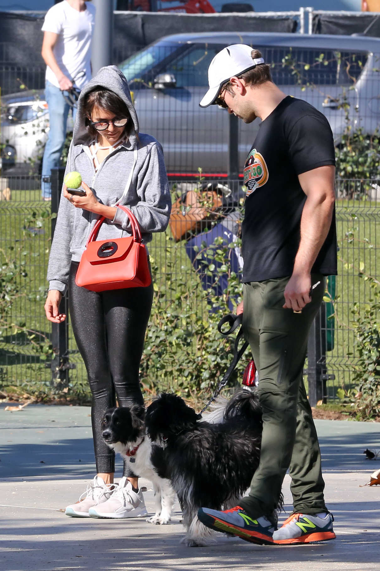 Nina Dobrev Was Spotted at the Dog Park with a Friend in LA 02/03/2018-5