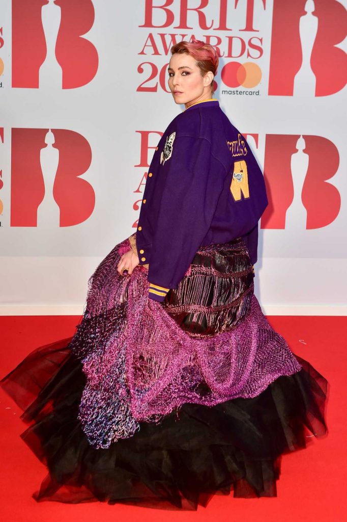 Noomi Rapace Attends the 2018 Brit Awards at the O2 Arena in London 02
