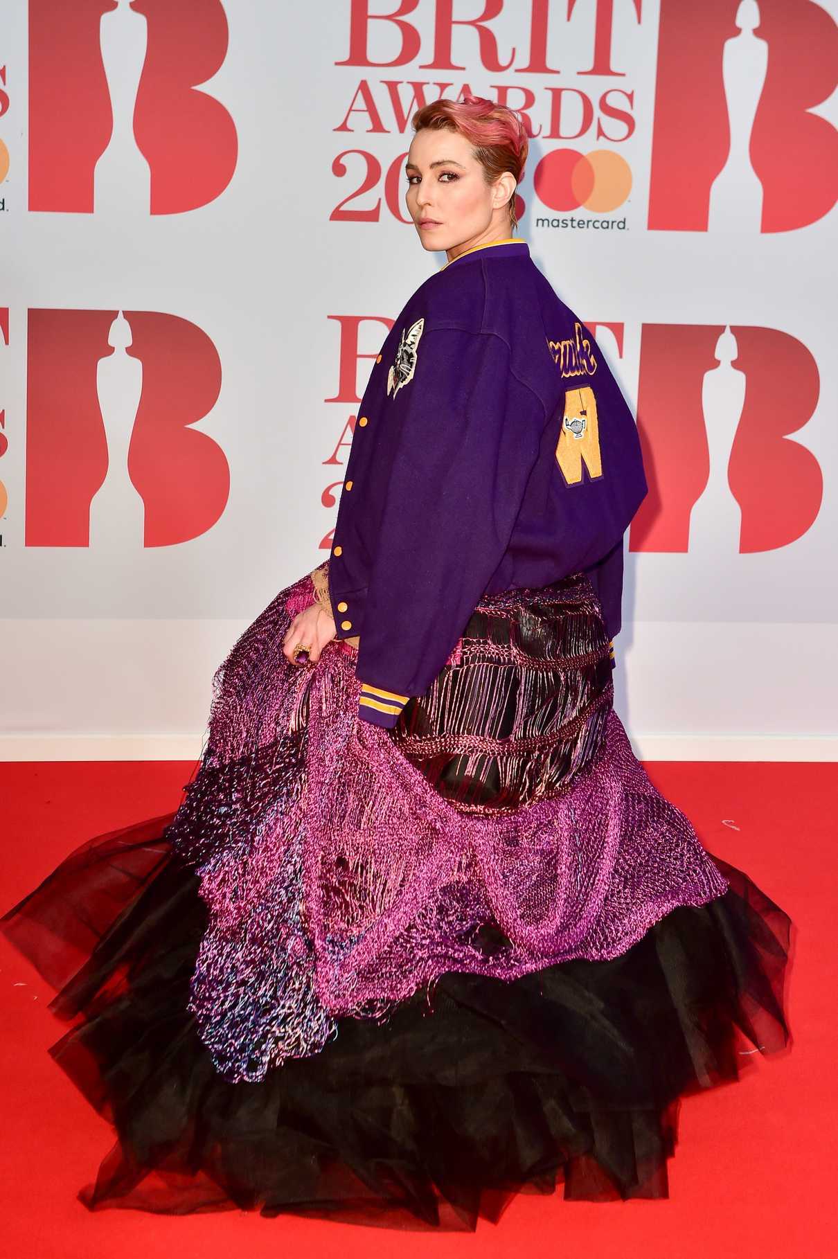 Noomi Rapace Attends the 2018 Brit Awards at the O2 Arena in London 02/21/2018-4