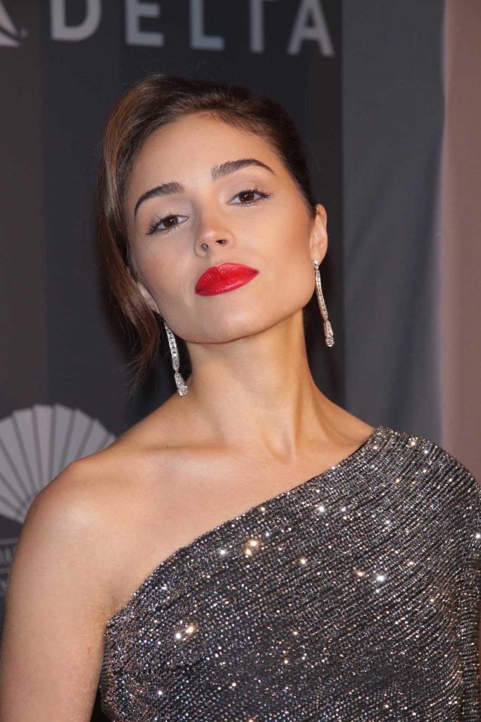 Olivia Culpo at 2018 amfAR Gala New York at Cipriani Wall Street in New York City 02/07/2018-5