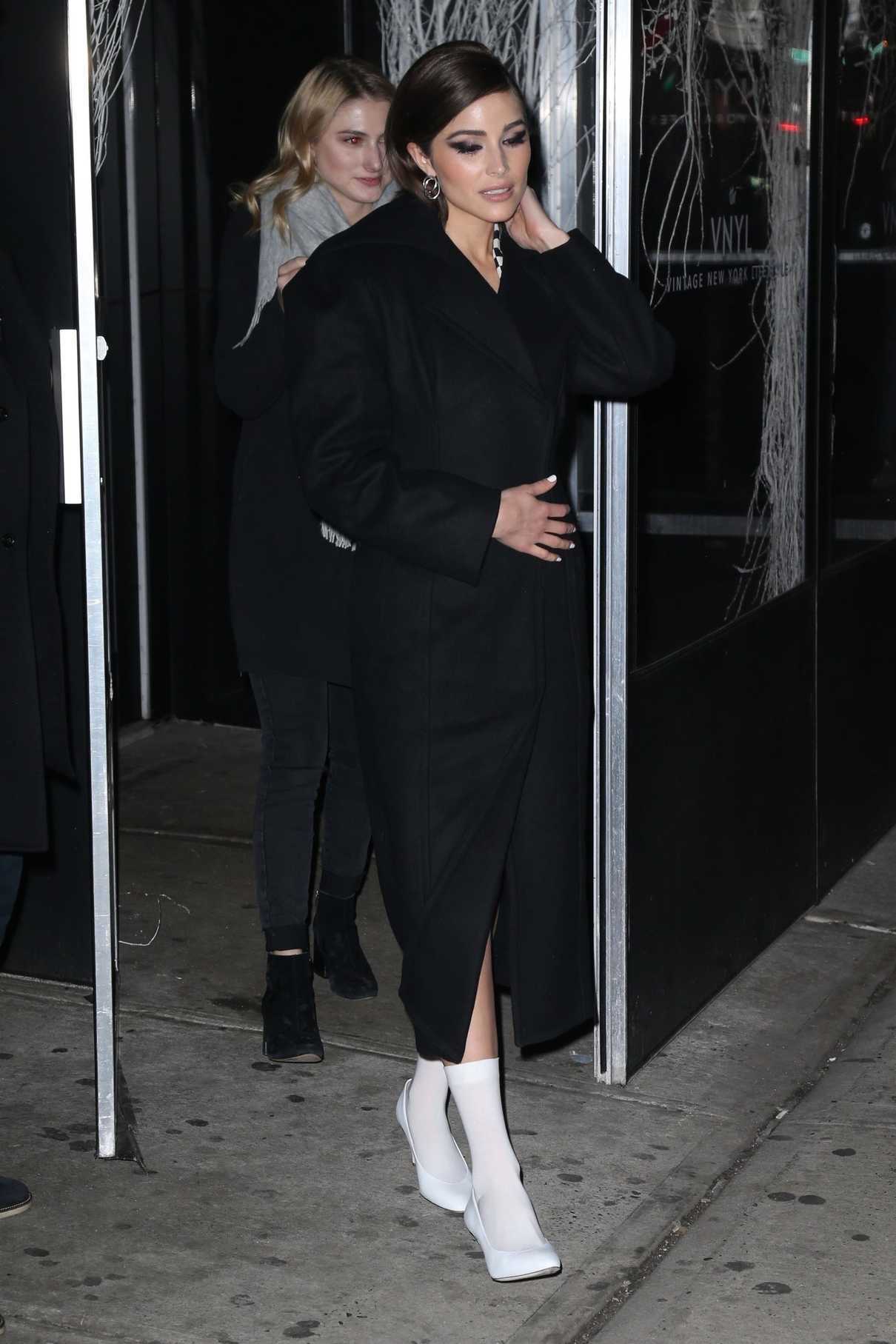 Olivia Culpo Leaves the VNYL Restaurant in New York City 02/06/2018-2