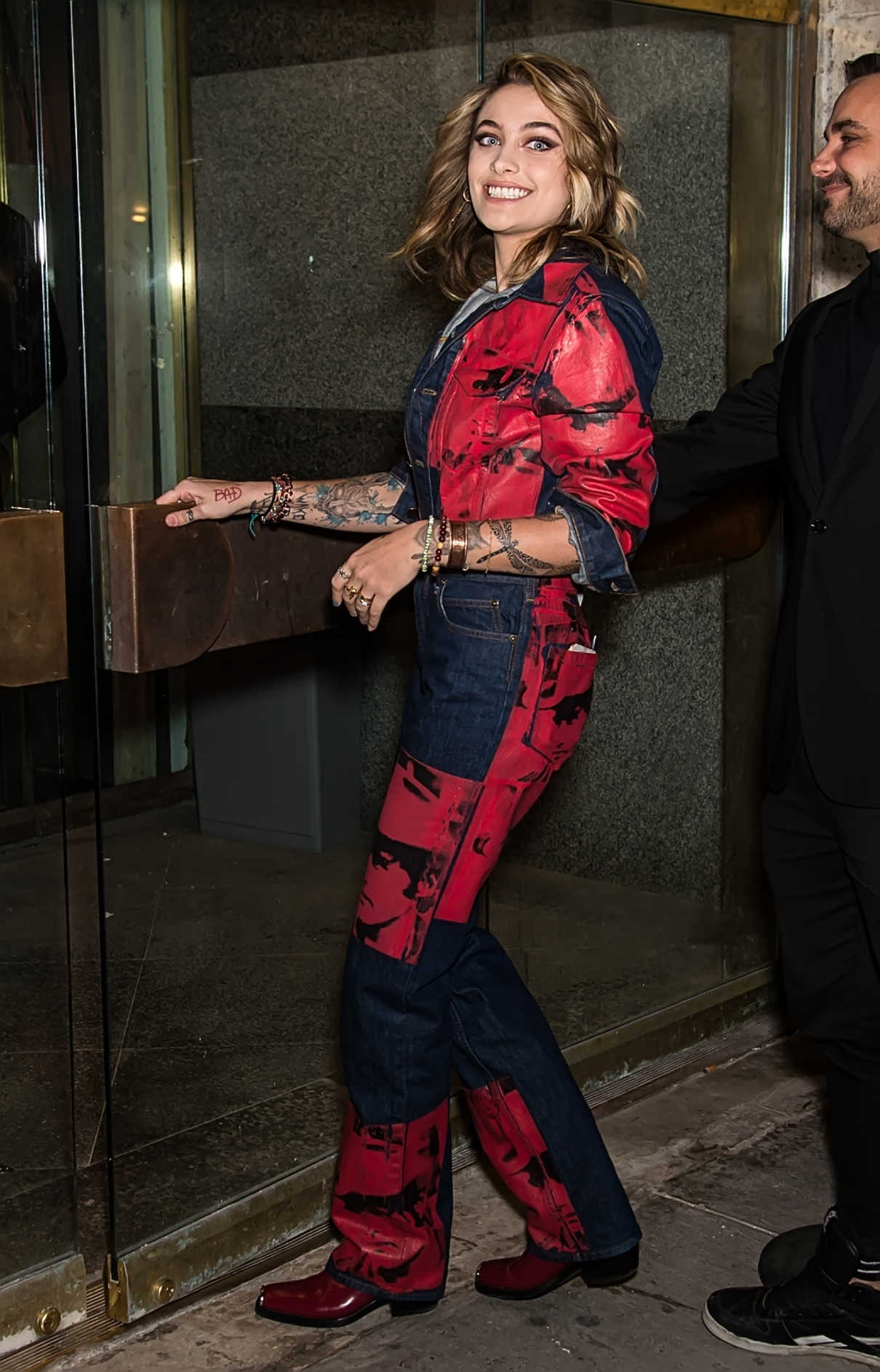 Paris Jackson Arrives at the Calvin Klein Collection Fashion Show During New York Fashion Week in New York City 02/13/2018-2