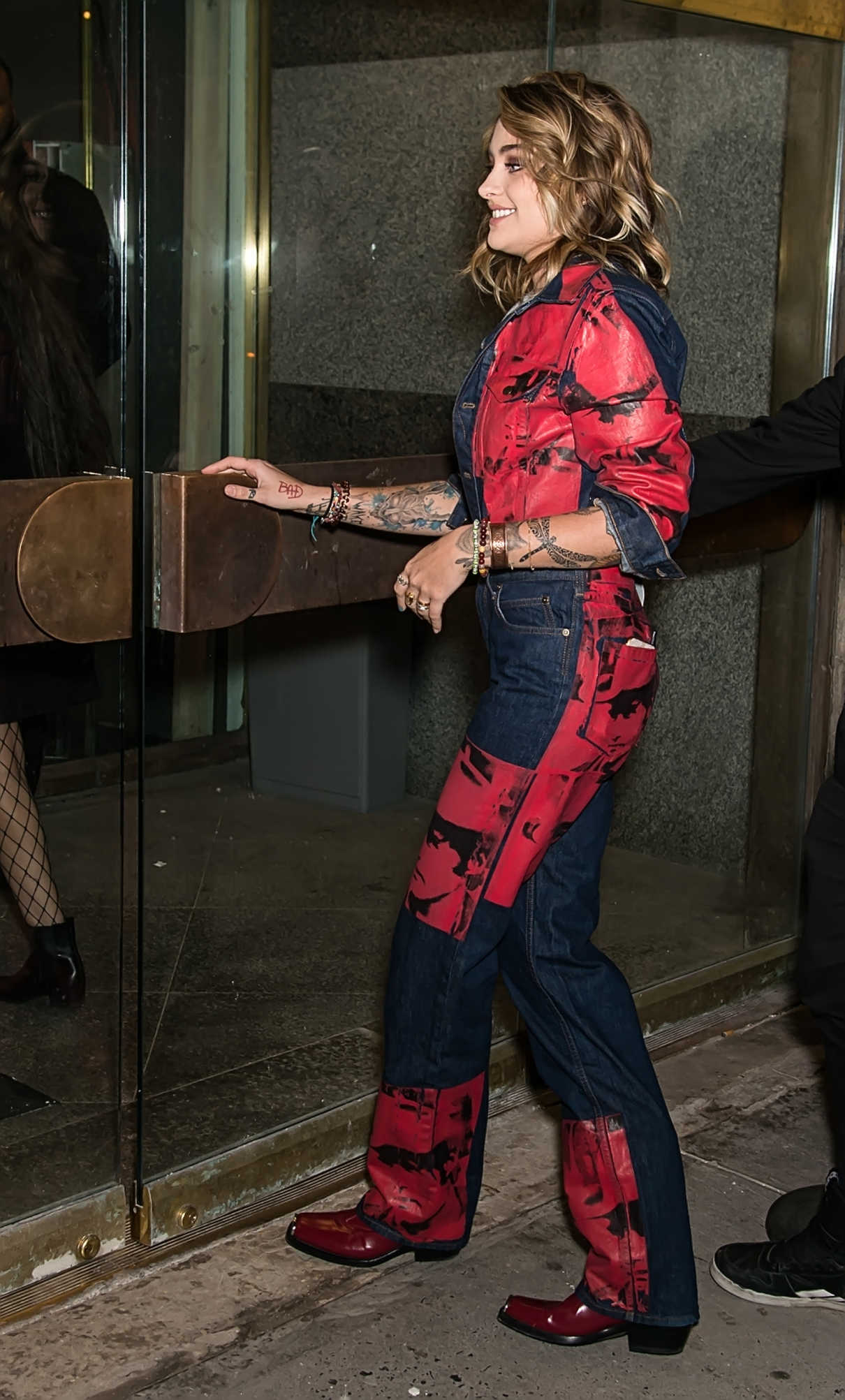 Paris Jackson Arrives at the Calvin Klein Collection Fashion Show During New York Fashion Week in New York City 02/13/2018-3