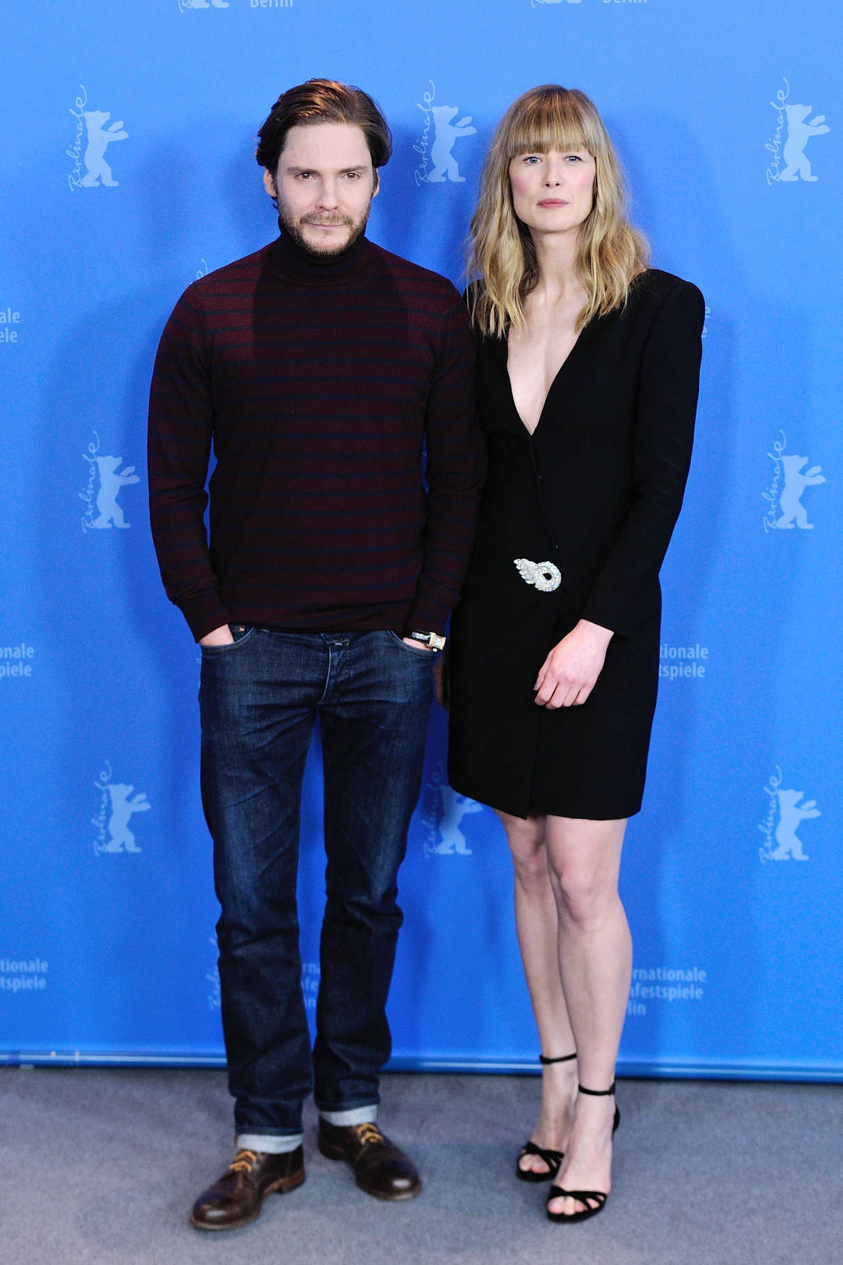 Rosamund Pike at the 7 Days in Entebbe Photocall During the 68th Berlinale International Film Festival in Berlin 02/19/2018-3