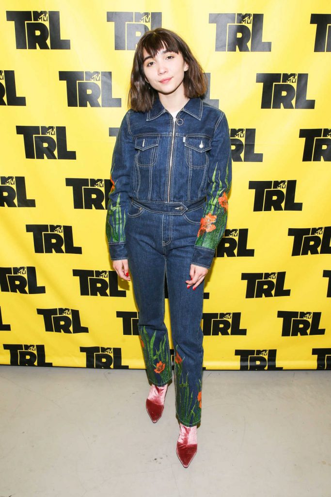 Rowan Blanchard Visits MTV TRL at MTV Studios in NYC 02/13/2018-1