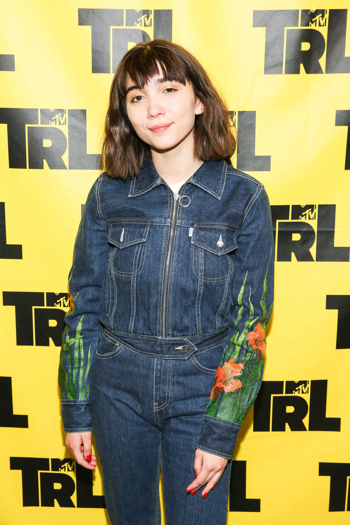 Rowan Blanchard Visits MTV TRL at MTV Studios in NYC 02/13/2018-3