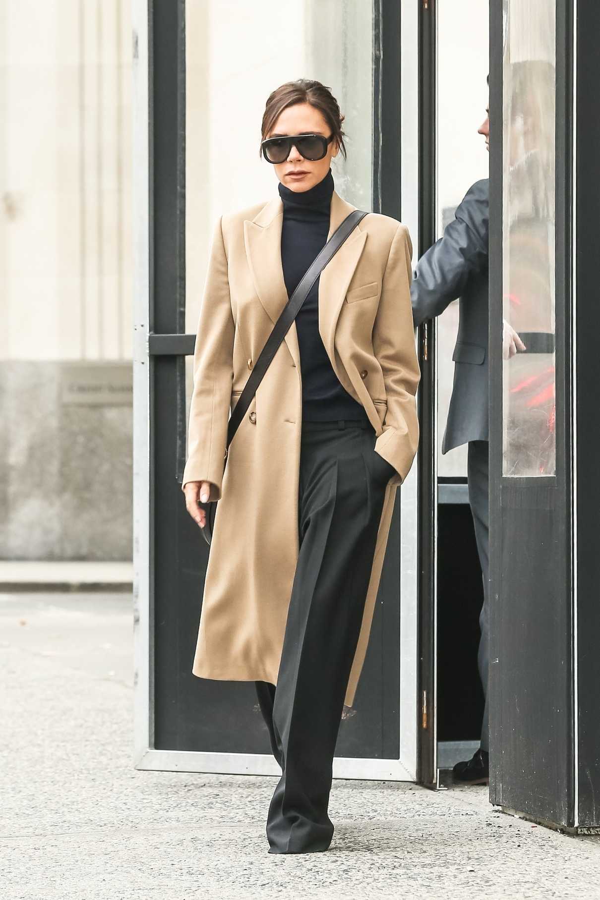Victoria Beckham Leaves Her Hotel in Manhattan, New York City 02/10/2018-2