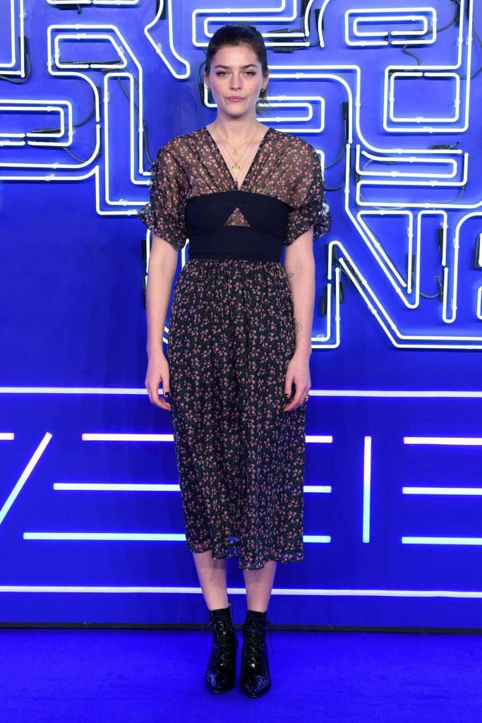 Amber Anderson at the Ready Player One Premiere in London 03/19/2018-1