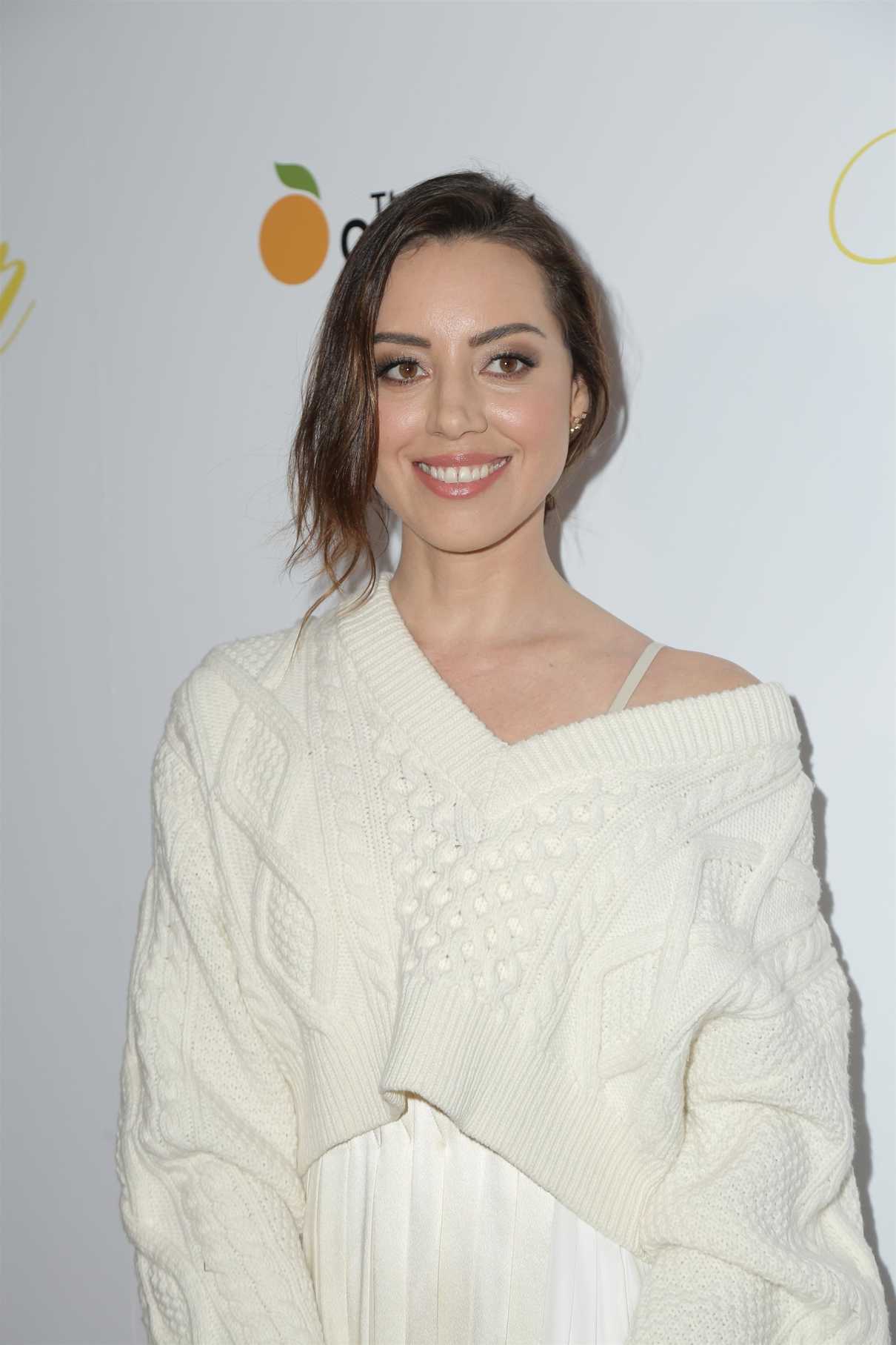 Aubrey Plaza at the Flower Premiere in Los Angeles 03/13/2018-4