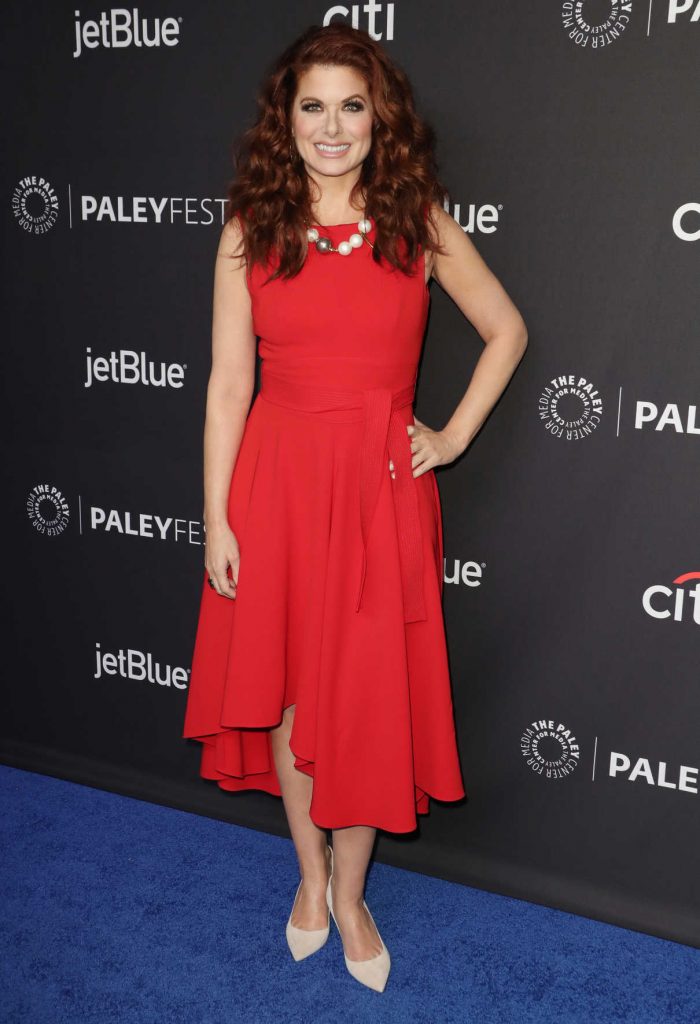 Debra Messing at the Will and Grace Screening During 2018 PaleyFest LA at Dolby Theatre in Hollywood 03/17/2018-1