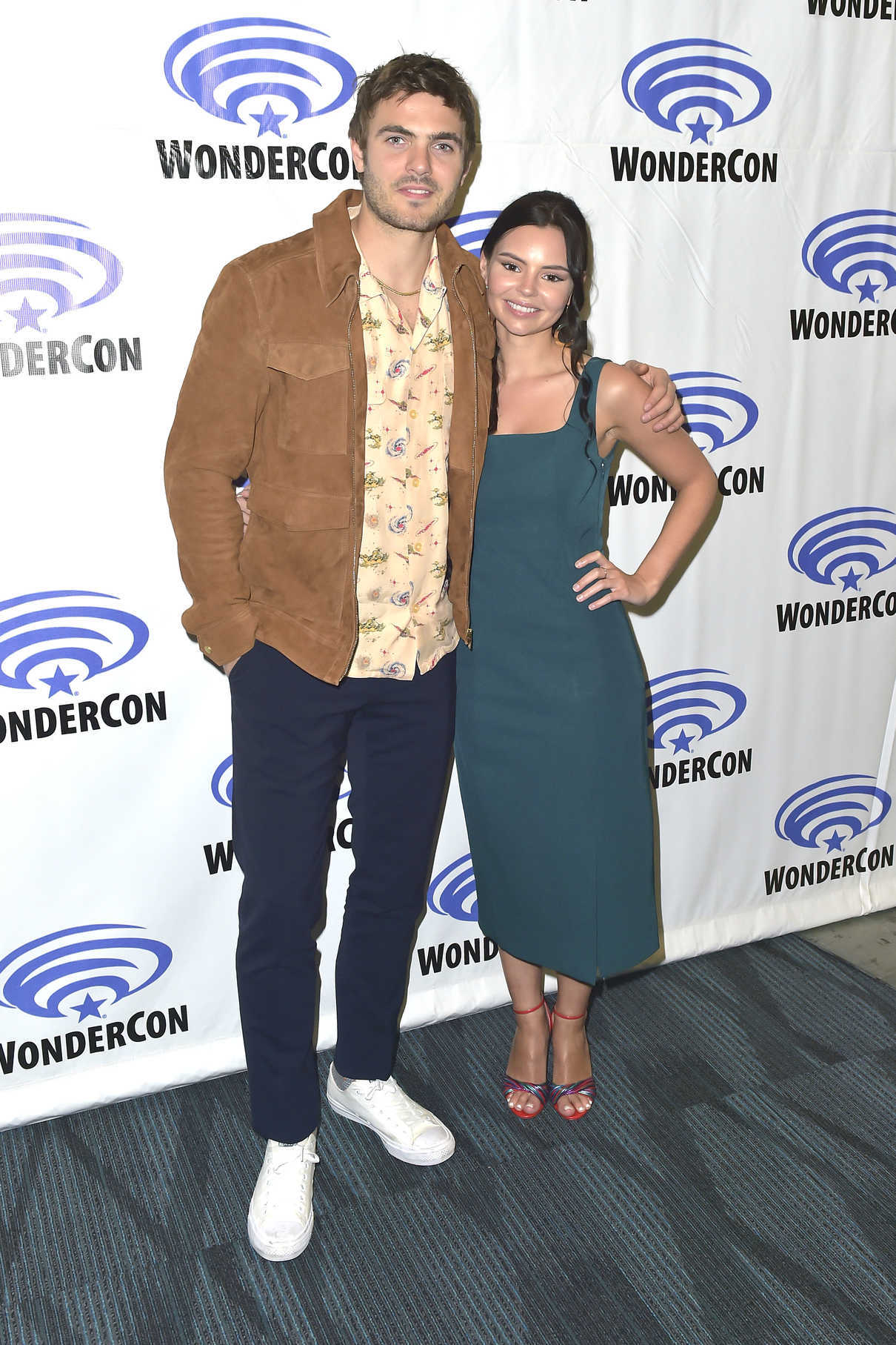 Eline Powell at the Siren Photocall During 2018 WonderCon in Anaheim 03/24/2018-3