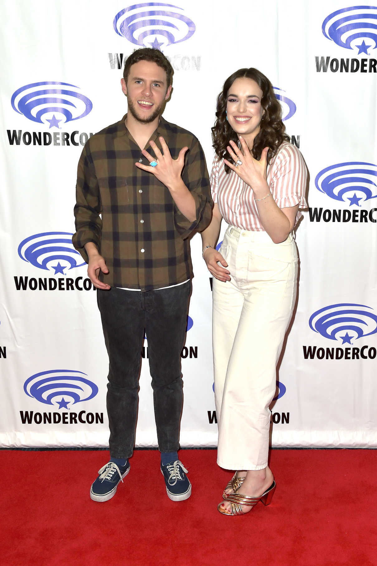 Elizabeth Henstridge at the Agents of S.H.I.E.L.D Photocall During 2018 WonderCon in Anaheim 03/24/2018-2