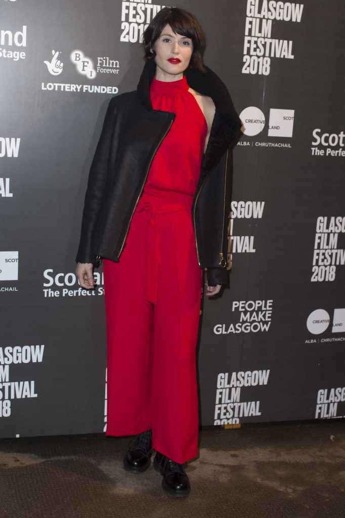 Gemma Arterton at The Escape Photocall During Glasgow Film Festival in Glasgow 03/03/2018-1