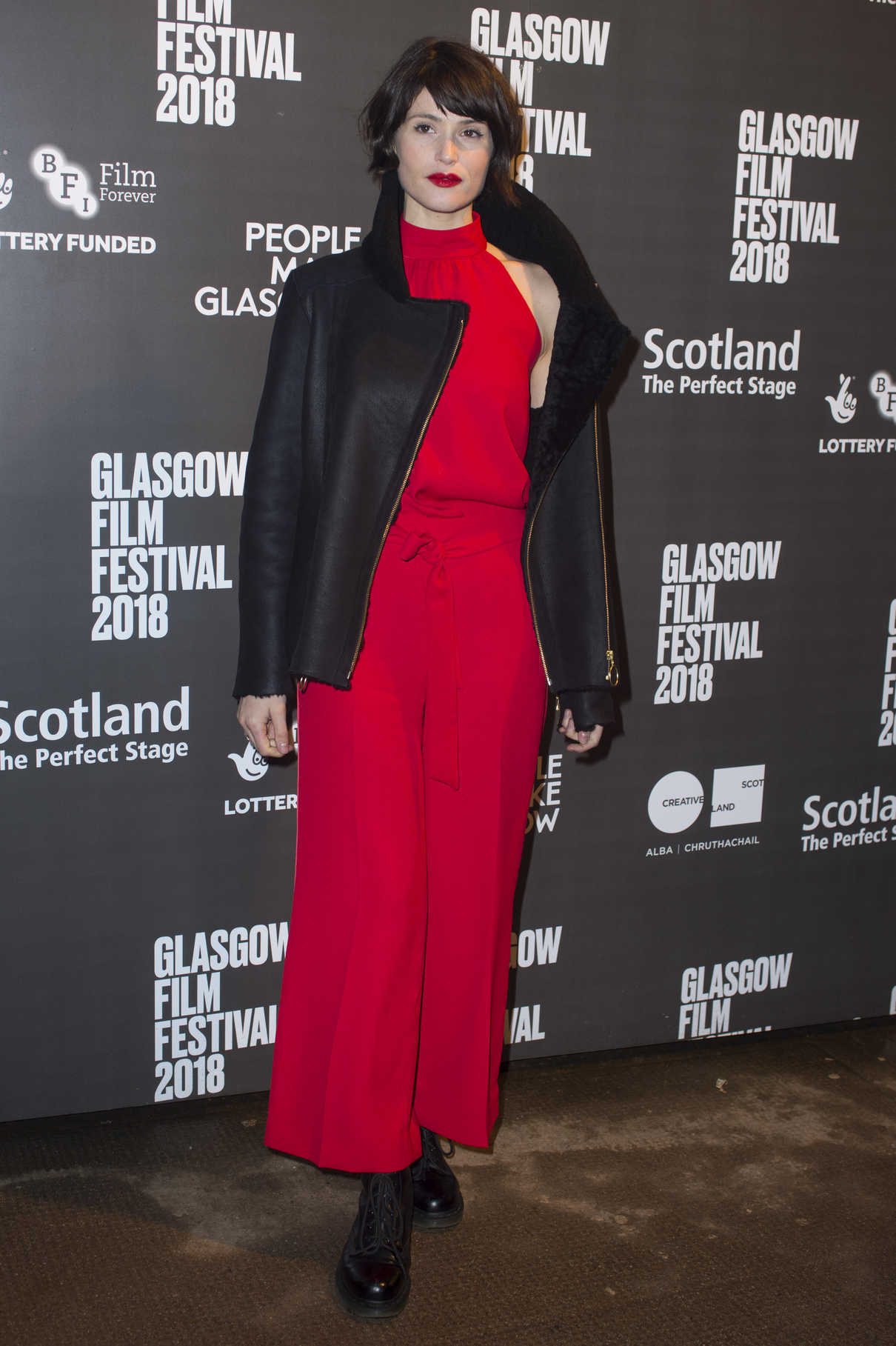 Gemma Arterton at The Escape Photocall During Glasgow Film Festival in Glasgow 03/03/2018-2