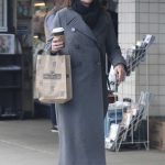 Katey Sagal Makes a Morning Coffee Run to Peet’s Coffee in Beverly Hills 02/28/2018