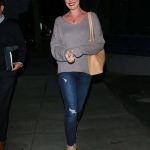 Katherine Heigl Arrives at Matsuhisa Restaurant in Beverly Hills 03/27/2018