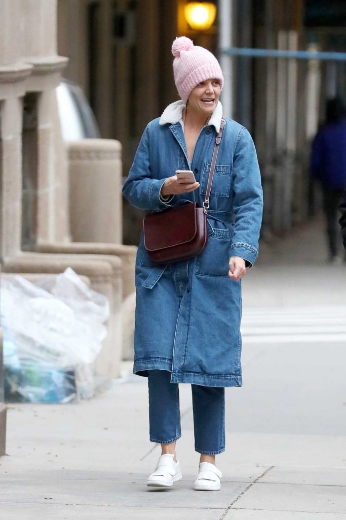 Katie Holmes Was Seen Out in New York City 03/14/2018-1