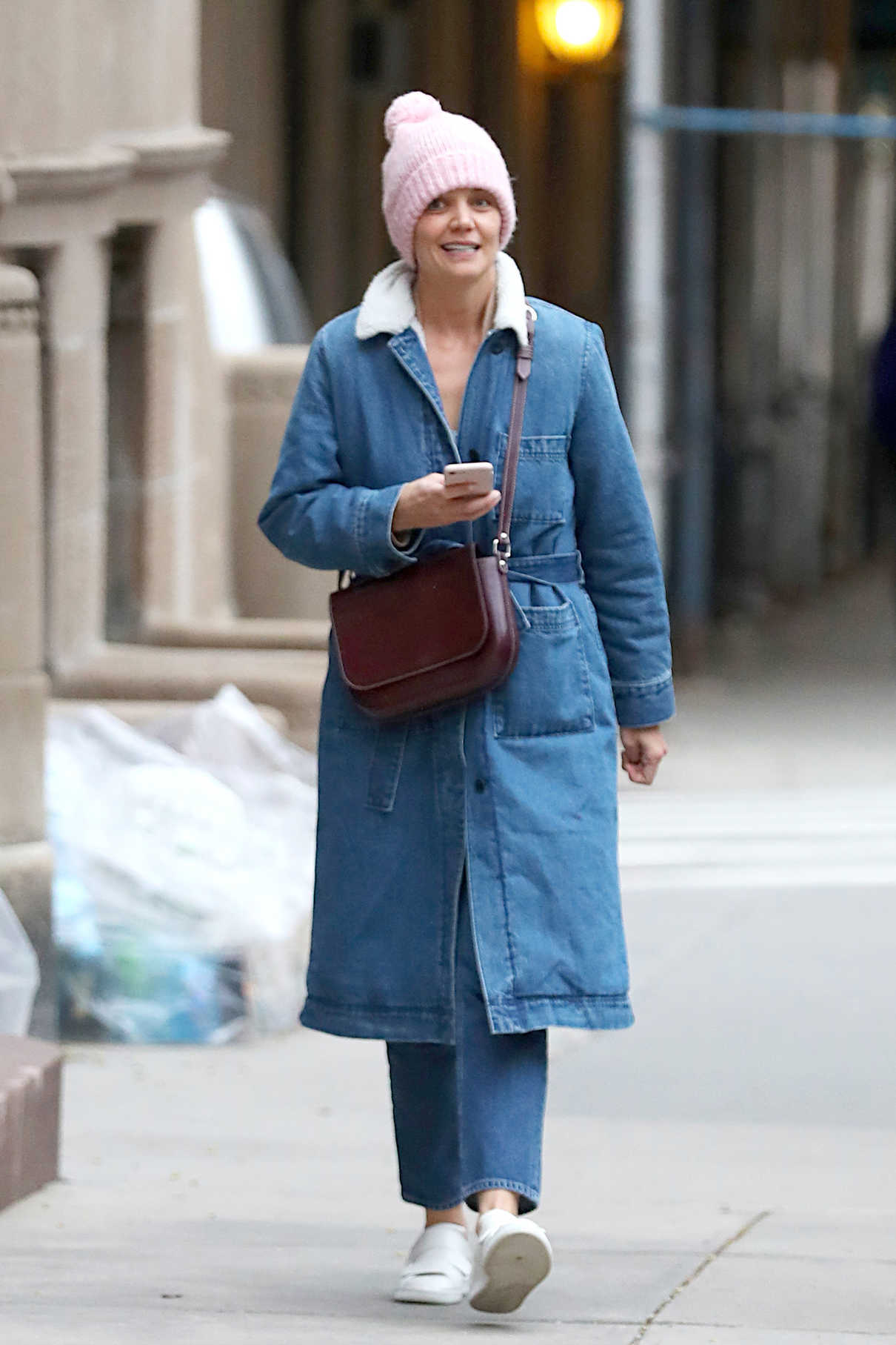 Katie Holmes Was Seen Out in New York City 03/14/2018-2