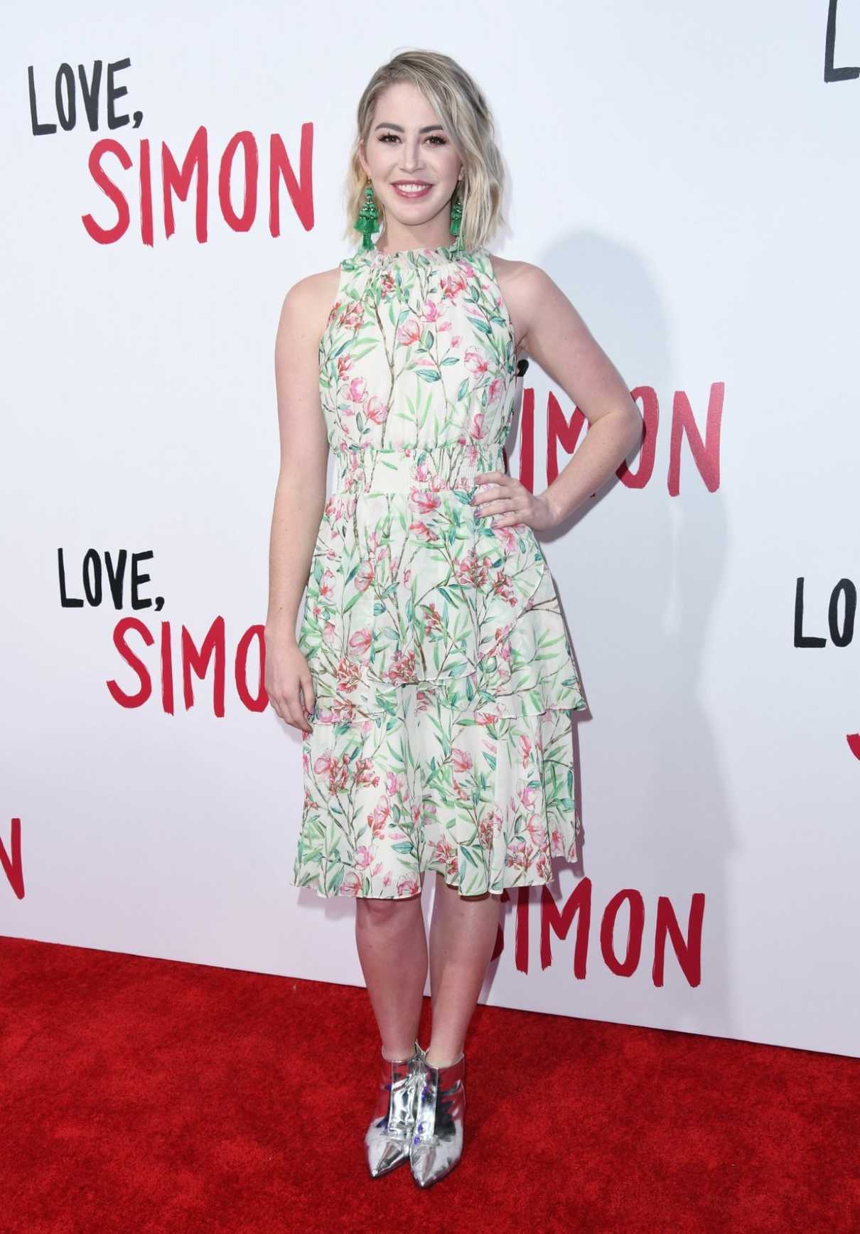 Kelsey Darragh at the Love, Simon Premiere in Los Angeles 03/13/2018-2