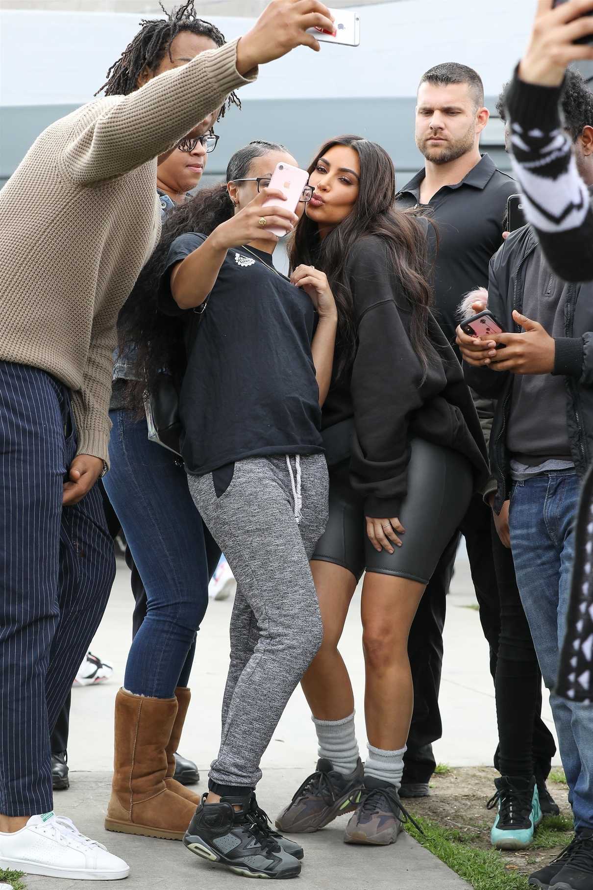 Kim Kardashian Helped Officially Open the Watts Empowerment Center in Los Angeles 03/16/2018-4
