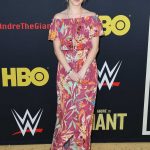 Laura Slade Wiggins at the Andre the Giant Premiere in Hollywood 03/29/2018