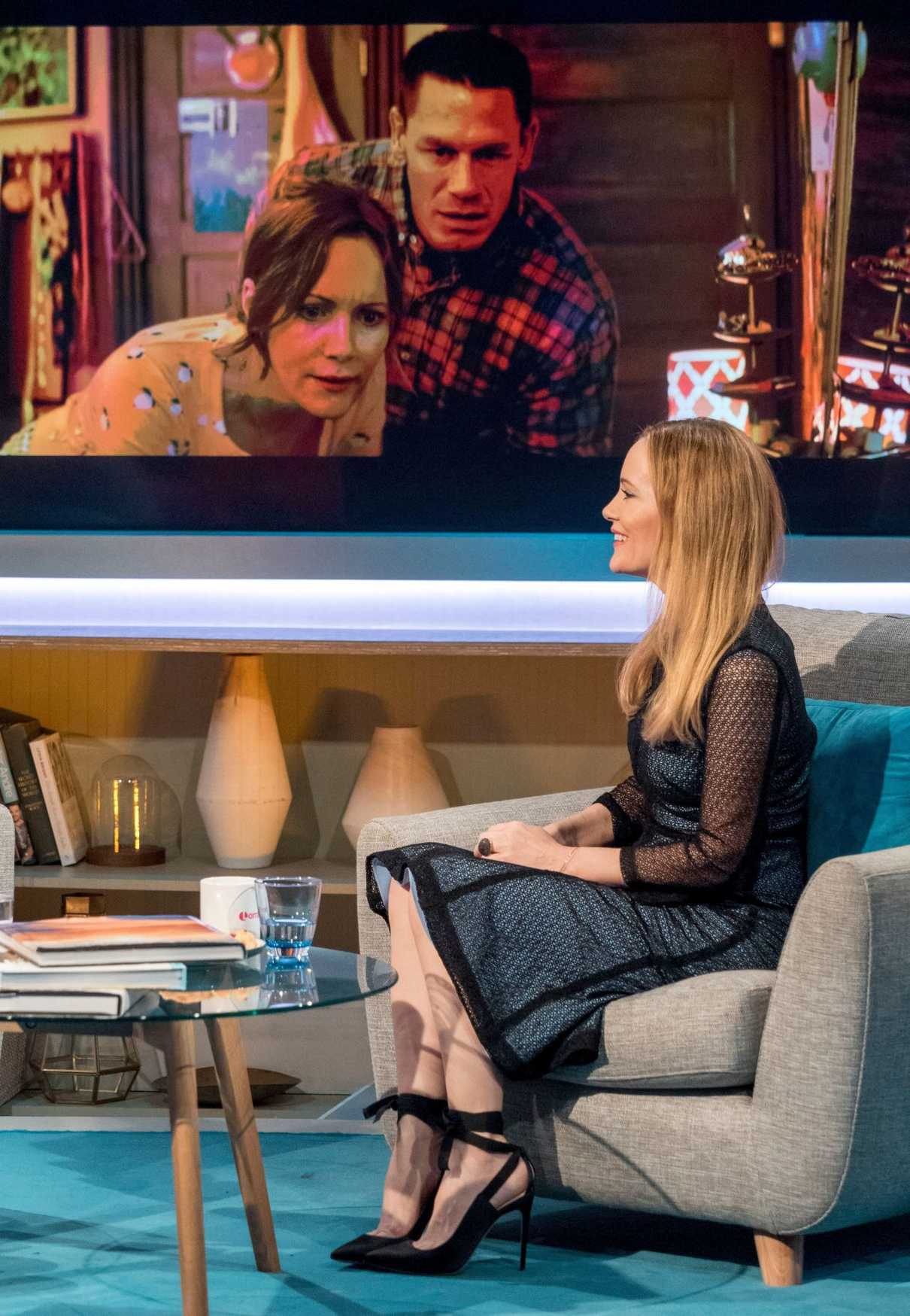Leslie Mann Appeared on Lorraine TV Show in London 03/20/2018-3
