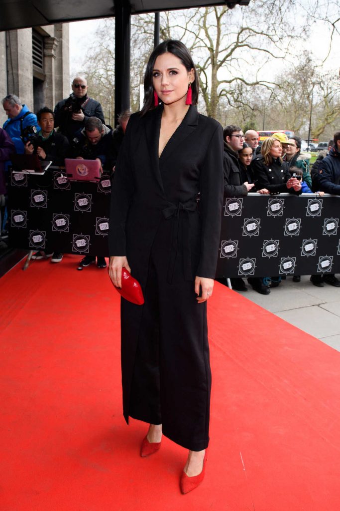Lilah Parsons Attends 2018 TRIC Awards in London 03/13/2018-1