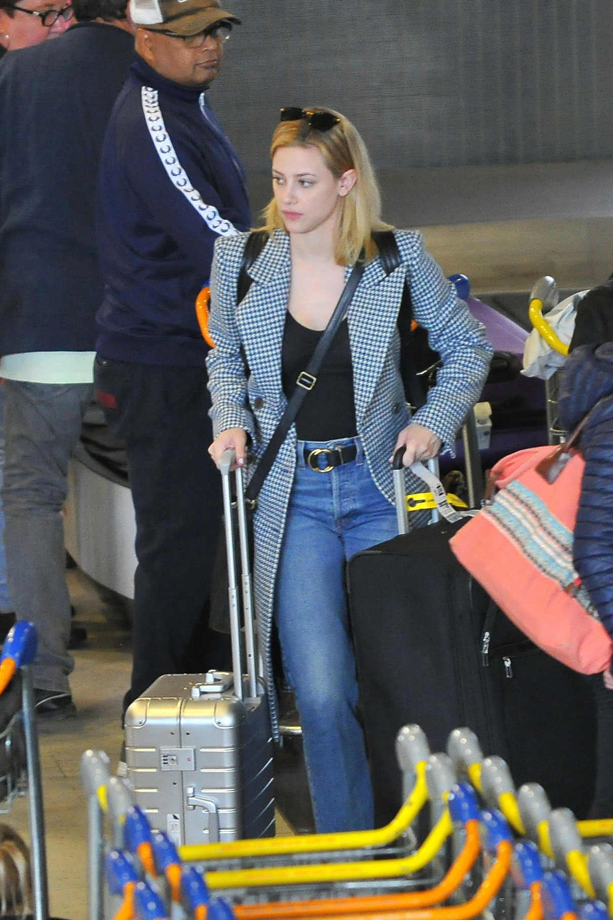 Lili Reinhart Arrives at the Charles de Gaulle Airport in Paris 03/30/2018-5