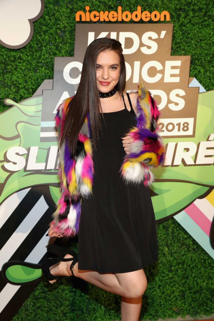 Lilimar at the Nickelodeon Kids' Choice Awards Slime Soiree in Venice 03/23/2018-3