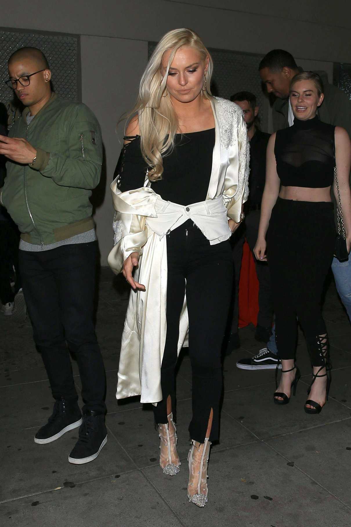 Lindsey Vonn Leaves Delilah Restaurant in West Hollywood 03/01/2018-3