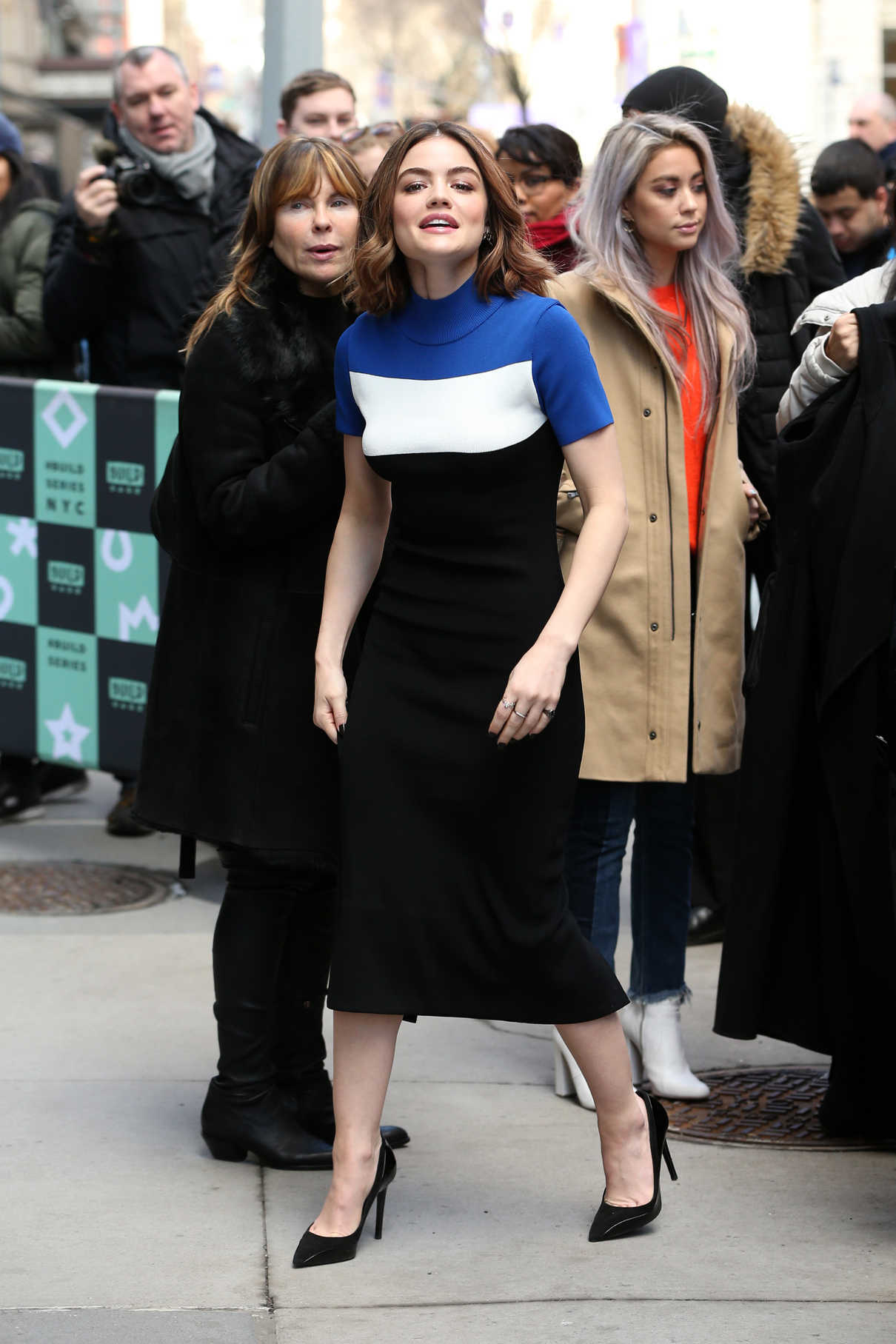 Lucy Hale Visits AOL Build Series in NYC 03/06/2018-4