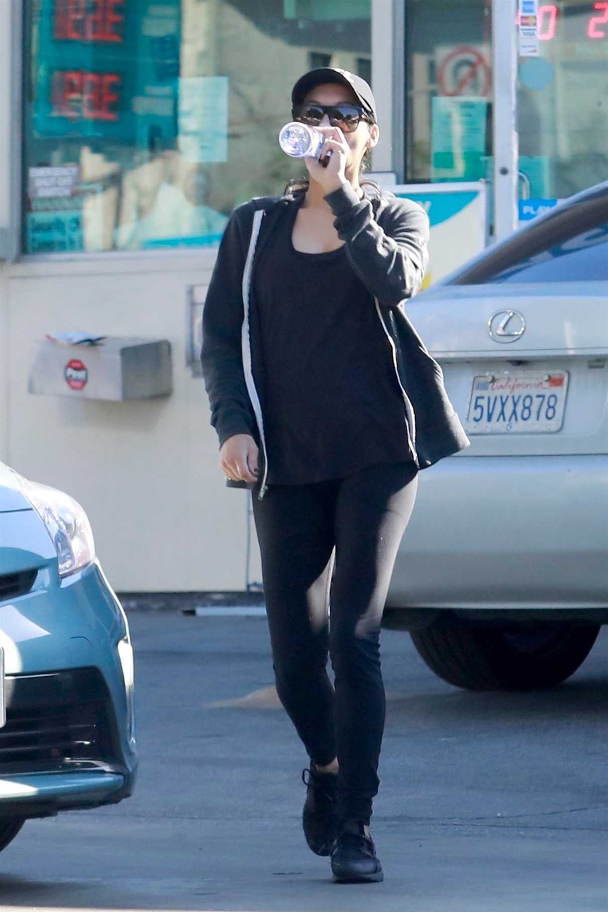 Naya Rivera Makes a Stop at a Gas Station in Los Feliz 03/28/2018-3