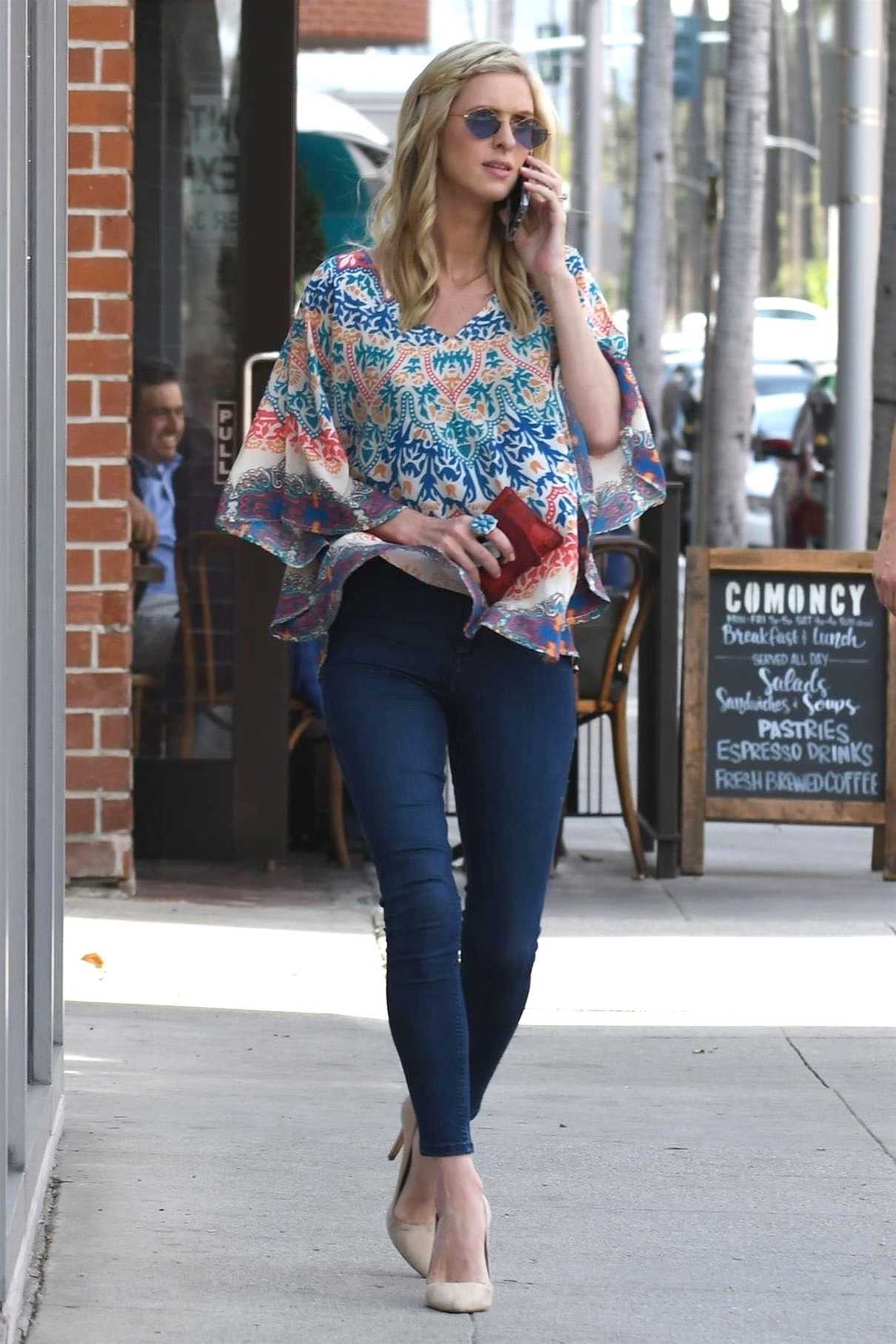 Nicky Hilton Talks on the Phone Out in Beverly Hills 03/19/2018-4