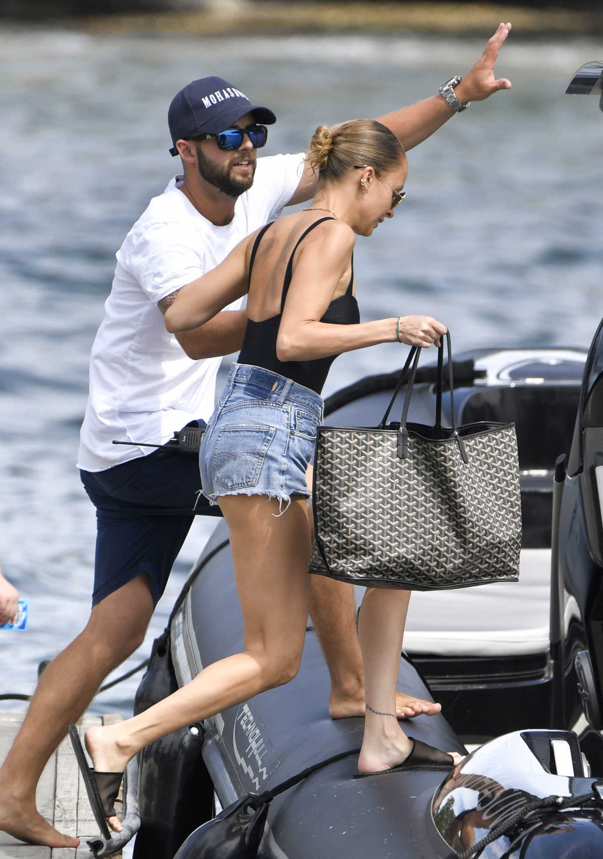 Nicole Richie Arrives on a Boat in Sydney Harbour 03/24/2018-4