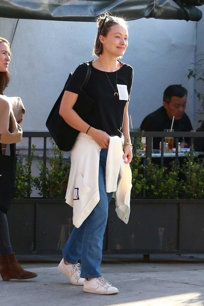 Olivia Wilde Leaves Hugo's Restaurant in West Hollywood 03/01/2018-1