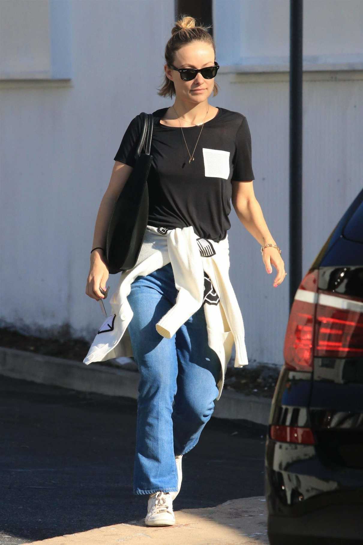 Olivia Wilde Leaves Hugo's Restaurant in West Hollywood 03/01/2018-4