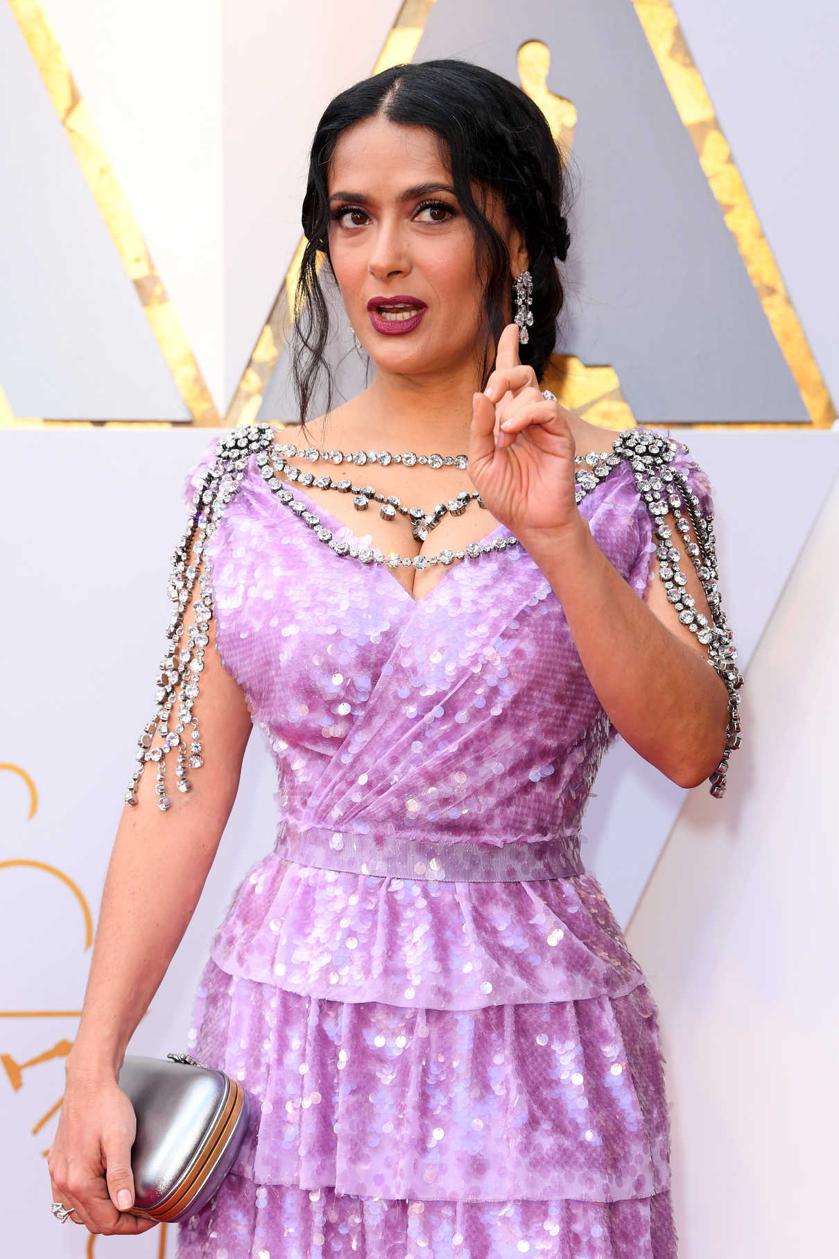 Salma Hayek at the 90th Annual Academy Awards in Los Angeles 03/04/2018-5