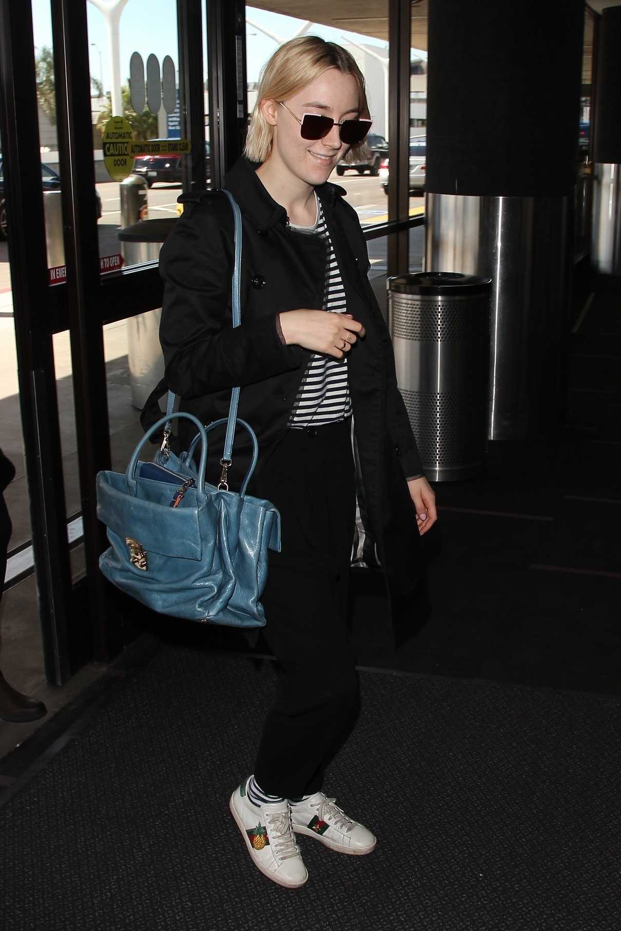 Saoirse Ronan Arrives at LAX Airport in LA 03/06/2018-2