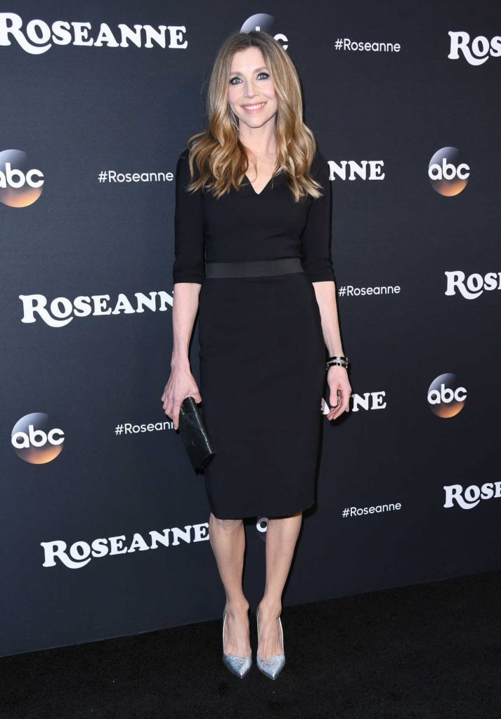 Sarah Chalke at the Roseanne Series Premiere in Burbank 03/23/2018-1